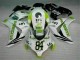 2008-2011 White Green Hannspree 84 Honda CBR1000RR Motorcycle Bodywork