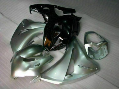 Abs 2008-2011 Silver Black Honda CBR1000RR Motor Fairings