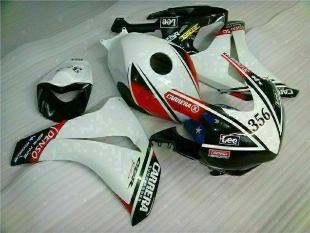 2008-2011 White Black Honda CBR1000RR Motorcylce Fairings & Plastics 2008-2011 White Black Honda CBR1000RR Motorcylce Fairings & Plastics