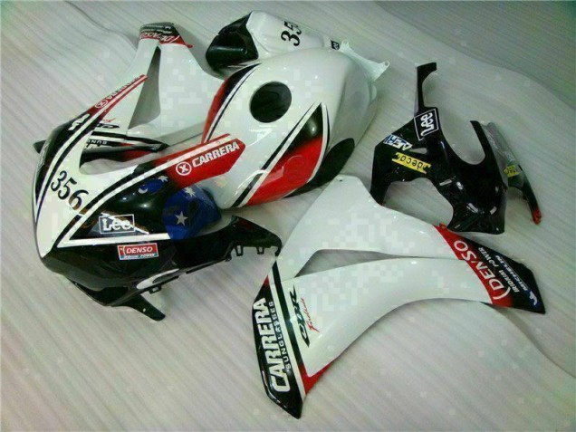 2008-2011 White Black Honda CBR1000RR Motorcylce Fairings & Plastics 2008-2011 White Black Honda CBR1000RR Motorcylce Fairings & Plastics