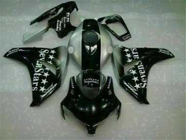 Abs 2008-2011 Black SevenStars Honda CBR1000RR Replacement Motorcycle Fairings