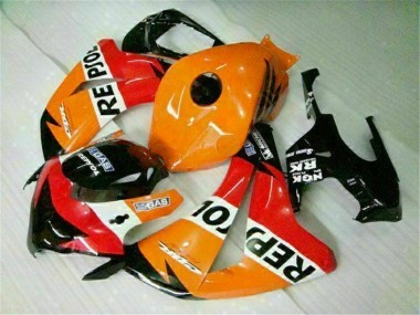 Abs 2008-2011 Orange Repsol Honda CBR1000RR Replacement Fairings