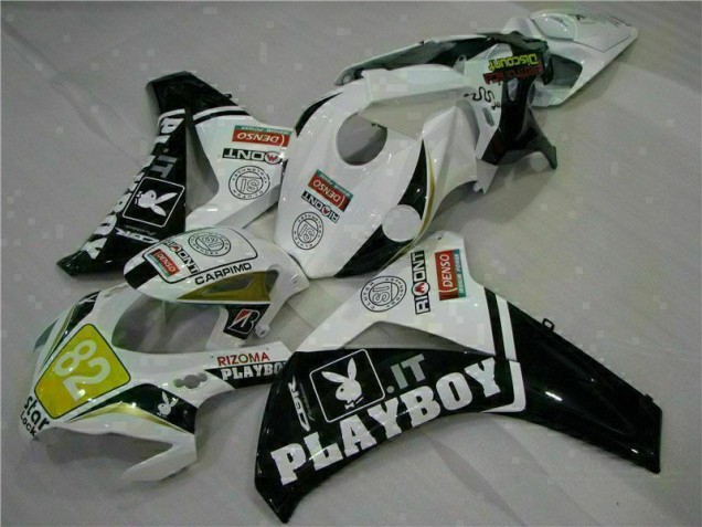 2008-2011 White Black Playboy Honda CBR1000RR Motorcylce Fairings & Bodywork 2008-2011 White Black Playboy Honda CBR1000RR Motorcylce Fairings & Bodywork