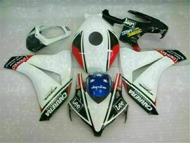 Abs 2008-2011 White Honda CBR1000RR Motorcycle Fairings & Plastics