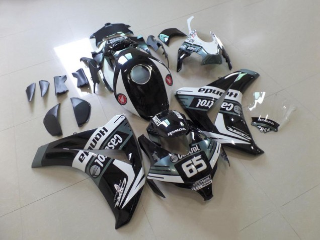 2008-2011 Black Castrol 65 Honda CBR1000RR Motorcylce Fairings 2008-2011 Black Castrol 65 Honda CBR1000RR Motorcylce Fairings