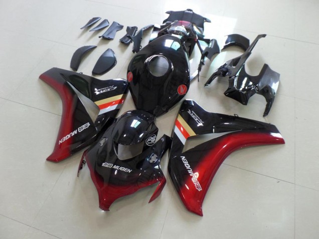 2008-2011 Black Red Mugen Honda CBR1000RR Motorcycle Fairings 2008-2011 Black Red Mugen Honda CBR1000RR Motorcycle Fairings
