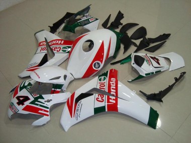 Abs 2008-2011 Castrol Dark Green Honda CBR1000RR Motorbike Fairing