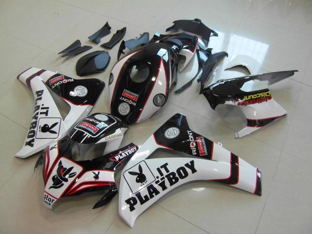 2008-2011 Black Playboy Honda CBR1000RR Motor Bike Fairings