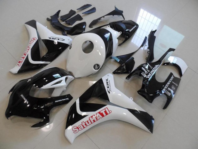 2008-2011 Black White Satuhati Honda CBR1000RR Motorcycle Fairings Kits 2008-2011 Black White Satuhati Honda CBR1000RR Motorcycle Fairings Kits