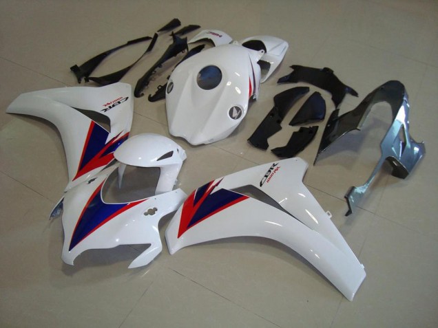 2008-2011 White Blue OEM Style Honda CBR1000RR Replacement Fairings 2008-2011 White Blue OEM Style Honda CBR1000RR Replacement Fairings