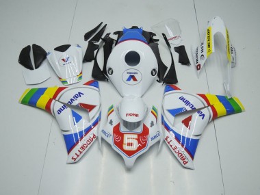 Abs 2008-2011 Valvoline 5 Honda CBR1000RR Motorbike Fairings