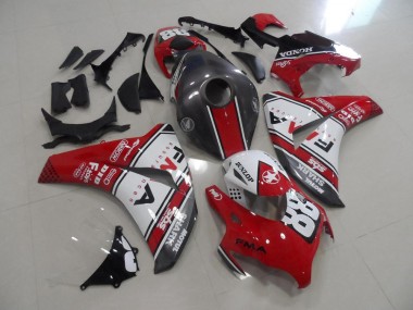 Abs 2008-2011 Red and Grey Fma Honda CBR1000RR Motorbike Fairing