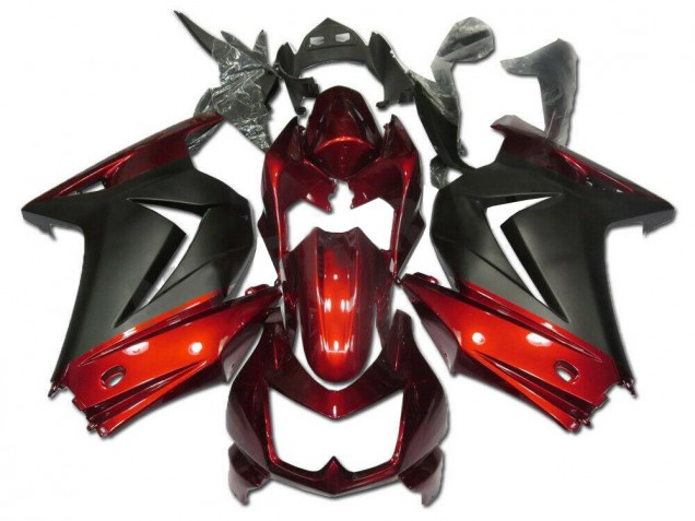 2008-2012 Red Grey Kawasaki EX250 Bike Fairing