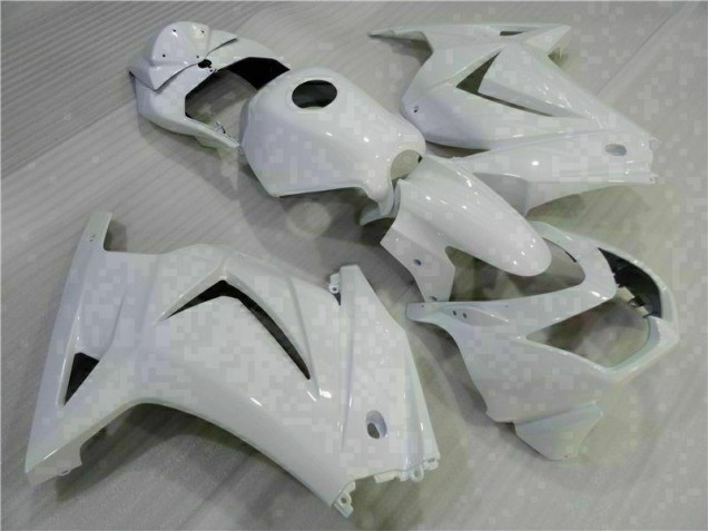 2008-2012 White Kawasaki EX250 Motorcycle Replacement Fairings 2008-2012 White Kawasaki EX250 Motorcycle Replacement Fairings