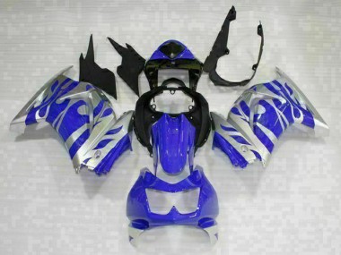 Abs 2008-2012 Black Blue Kawasaki EX250 Replacement Fairings