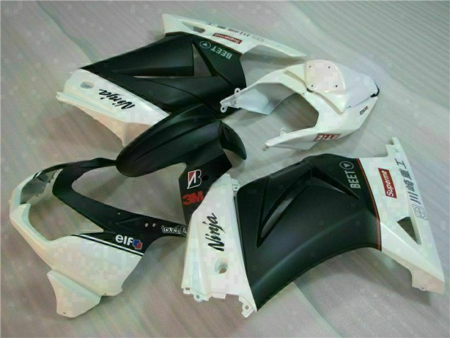 2008-2012 White Black Ninja 3M Kawasaki EX250 Motorcycle Fairings 2008-2012 White Black Ninja 3M Kawasaki EX250 Motorcycle Fairings
