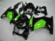 2008-2012 Black Green Kawasaki EX250 Motorbike Fairings 2008-2012 Black Green Kawasaki EX250 Motorbike Fairings