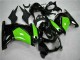2008-2012 Black Green Kawasaki EX250 Motorbike Fairings 2008-2012 Black Green Kawasaki EX250 Motorbike Fairings