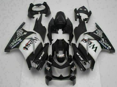 Abs 2008-2012 Black West Kawasaki EX250 Motorcycle Fairings Kits