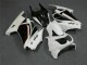 2008-2012 White Black Ninja Kawasaki EX250 Replacement Fairings 2008-2012 White Black Ninja Kawasaki EX250 Replacement Fairings