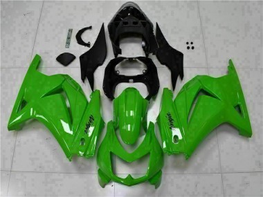 Abs 2008-2012 Green Black Ninja Kawasaki EX250 Motorcycle Fairing Kits