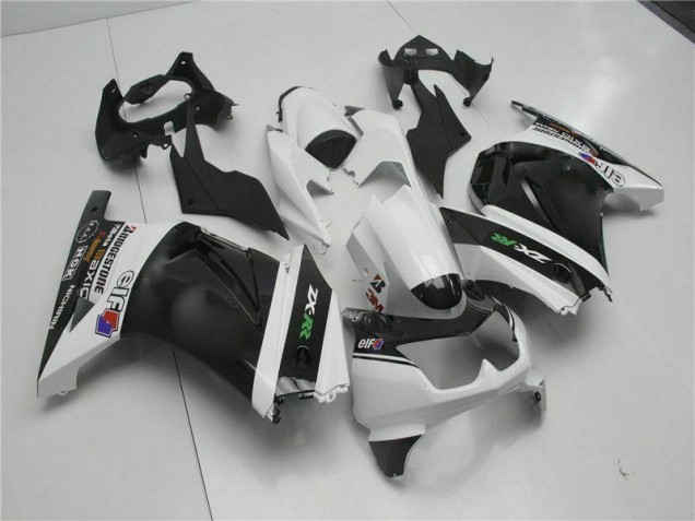 Abs 2008-2012 Black Kawasaki EX250 Bike Fairing