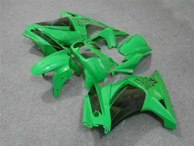 Abs 2008-2012 Green Kawasaki EX250 Bike Fairings