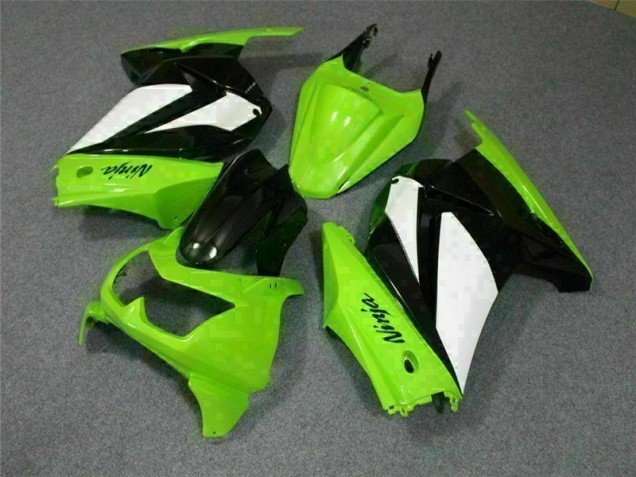 2008-2012 Green Black Ninja Kawasaki EX250 Replacement Motorcycle Fairings 2008-2012 Green Black Ninja Kawasaki EX250 Replacement Motorcycle Fairings