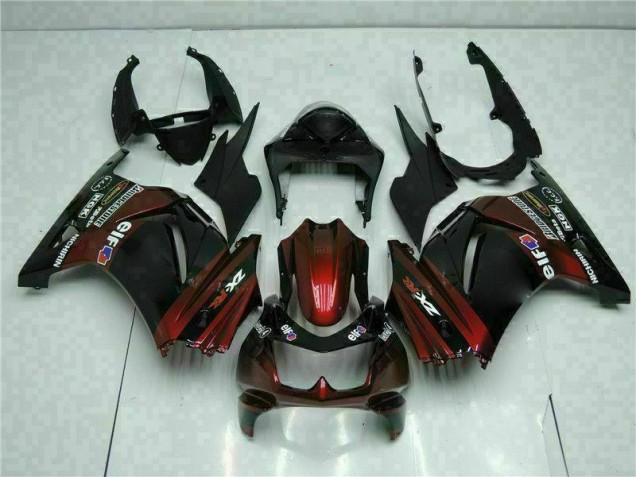 2008-2012 Black Kawasaki EX250 Bike Fairing Kit 2008-2012 Black Kawasaki EX250 Bike Fairing Kit