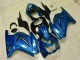 2008-2012 Blue Black White Ninja Kawasaki EX250 Moto Fairings 2008-2012 Blue Black White Ninja Kawasaki EX250 Moto Fairings