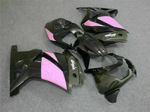 2008-2012 Black Pink Ninja Kawasaki EX250 Motorcycle Replacement Fairings