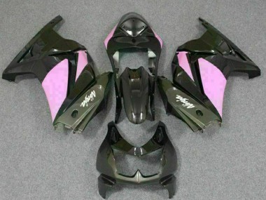 Abs 2008-2012 Black Pink Ninja Kawasaki EX250 Motorcycle Replacement Fairings