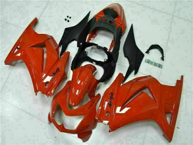 Abs 2008-2012 Red Black Ninja Kawasaki EX250 Motor Fairings