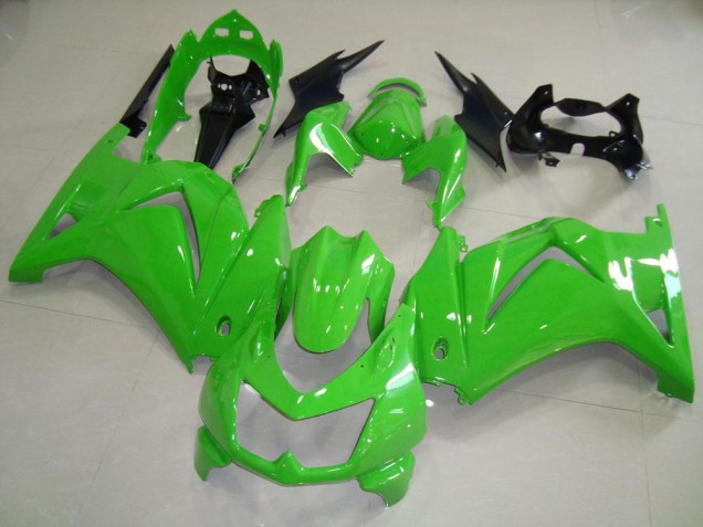2008-2012 Orginal Green Kawasaki ZX250R Motorbike Fairing Kits