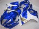 2008-2019 Blue White Suzuki GSXR 1300 Hayabusa Motorcyle Fairings