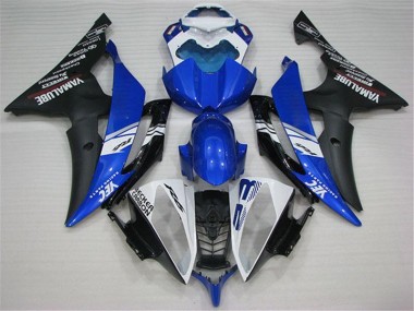 Abs 2008-2016 White Blue Black Yamaha YZF R6 Motorbike Fairing