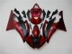 Abs 2008-2016 Red Black Yamaha YZF R6 Bike Fairing Kit