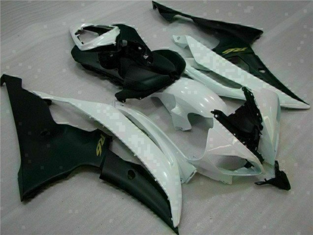 2008-2016 White Black Yamaha YZF R6 Motorcycle Fairings & Bodywork 2008-2016 White Black Yamaha YZF R6 Motorcycle Fairings & Bodywork