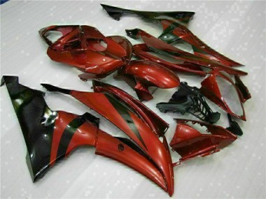 Abs 2008-2016 Red Yamaha YZF R6 Motorbike Fairing