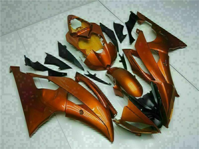 2008-2016 Orange Yamaha YZF R6 Bike Fairings 2008-2016 Orange Yamaha YZF R6 Bike Fairings