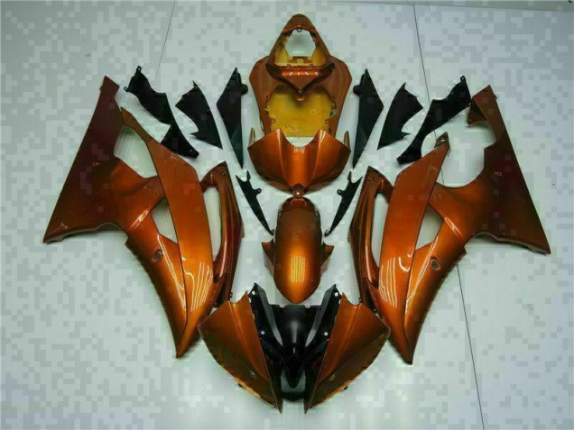 2008-2016 Orange Yamaha YZF R6 Bike Fairings 2008-2016 Orange Yamaha YZF R6 Bike Fairings