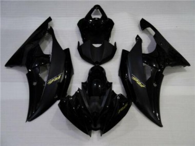 Abs 2008-2016 Glossy Matte Black Yamaha YZF R6 Motorcycle Fairings Kits