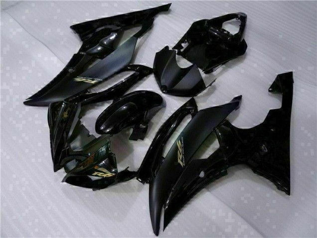 2008-2016 Black Yamaha YZF R6 Moto Fairings 2008-2016 Black Yamaha YZF R6 Moto Fairings