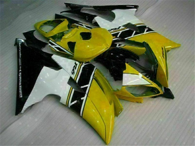 Abs 2008-2016 Yellow White Yamaha YZF R6 Motorcycle Replacement Fairings