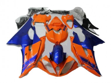 2008-2016 Orange Blue Yamaha YZF R6 Replacement Fairings