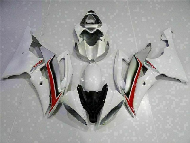 2008-2016 White Yamaha YZF R6 Motorbike Fairings & Bodywork 2008-2016 White Yamaha YZF R6 Motorbike Fairings & Bodywork