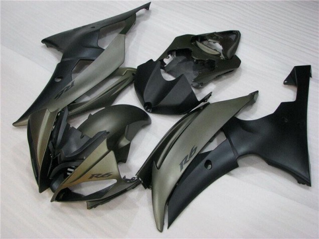 2008-2016 Black Yamaha YZF R6 Motorbike Fairing 2008-2016 Black Yamaha YZF R6 Motorbike Fairing