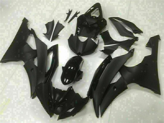 2008-2016 Black Yamaha YZF R6 Replacement Motorcycle Fairings 2008-2016 Black Yamaha YZF R6 Replacement Motorcycle Fairings