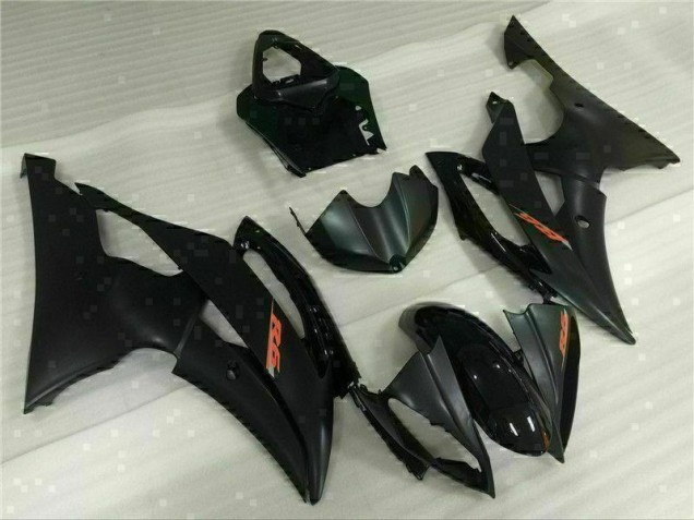 2008-2016 Black Yamaha YZF R6 Motorbike Fairing Kits 2008-2016 Black Yamaha YZF R6 Motorbike Fairing Kits