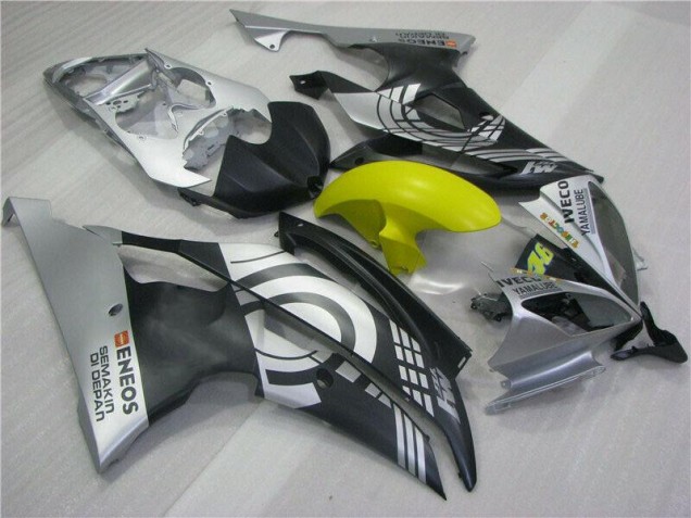 2008-2016 Yellow Black Silver Yamaha YZF R6 Motor Fairings 2008-2016 Yellow Black Silver Yamaha YZF R6 Motor Fairings